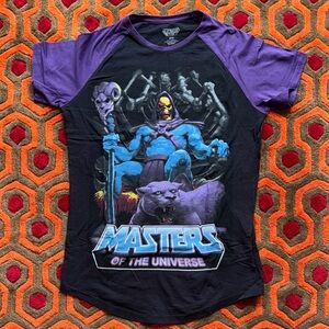 MAKE OFFER Men's Small Masters of the Universe Graphic T-Shirt He-Man